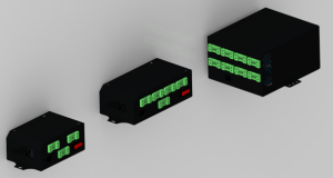 Los modelos kiBox2, kiBox4 y kiBox8.