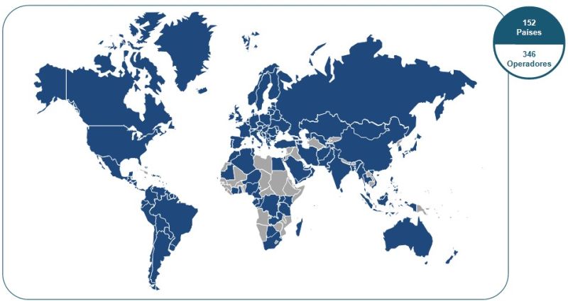 Cobertura para tarjetas SIM M2M de zona Global