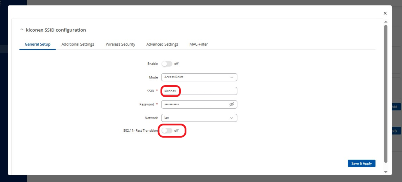 WiFi SSID